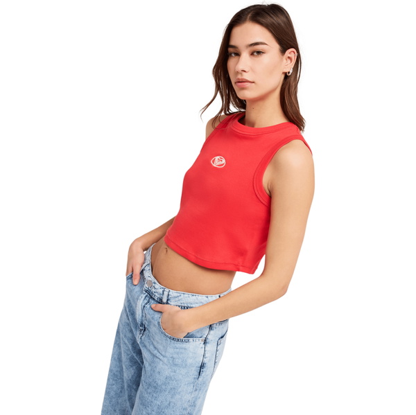2026  Roxy   Frauen  Iconic Days Tank Top ERJKT04384  Hibiscus